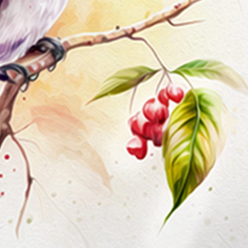16x20 Hummingbird Watercolor Oil Painting Art Poster - Picture 4 of 7